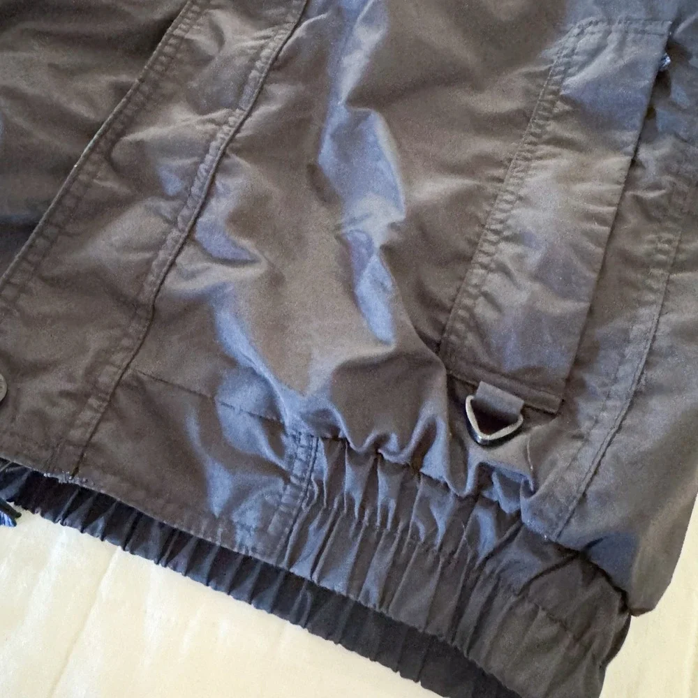Vintage Columbia Color‎ Block Bugaboo Jacket 14/16 Boys Black Blue Green
